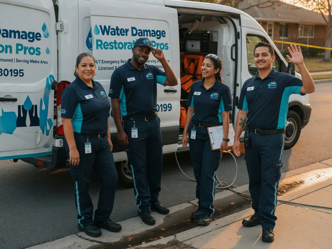Water Damage Restoration company in Amonate, VA