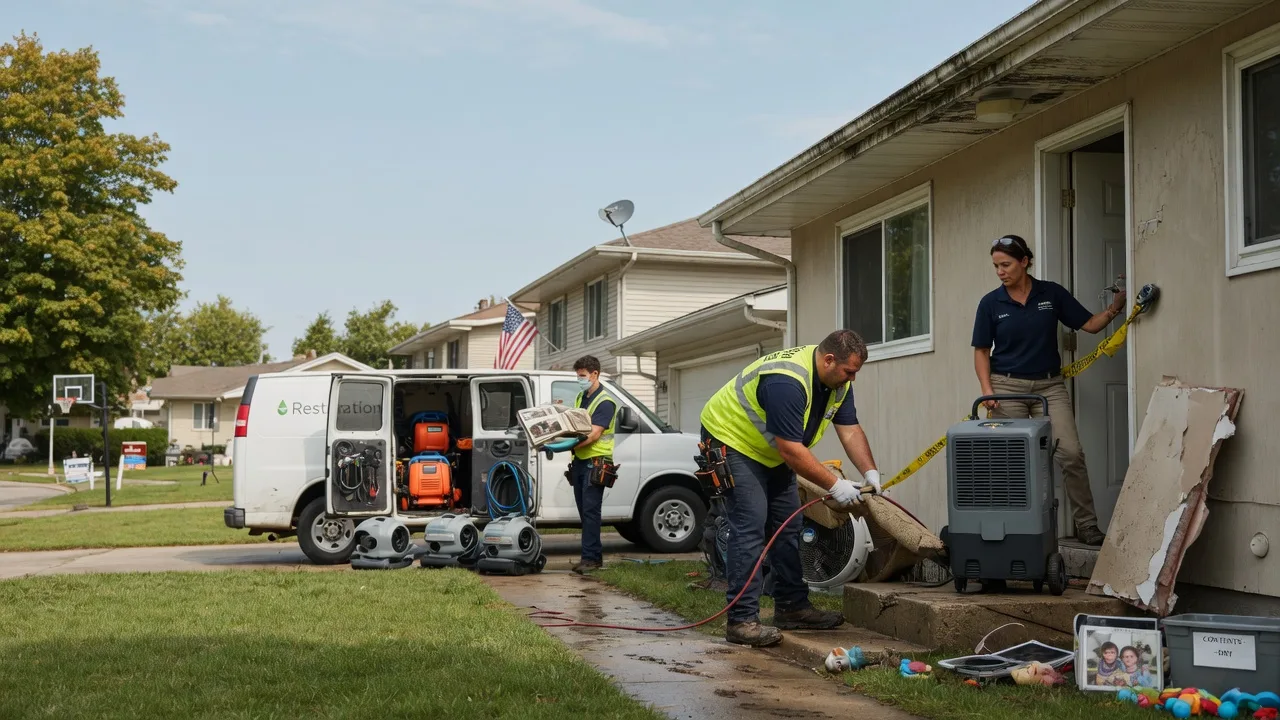 Water Damage Restoration in Amonate, VA near me